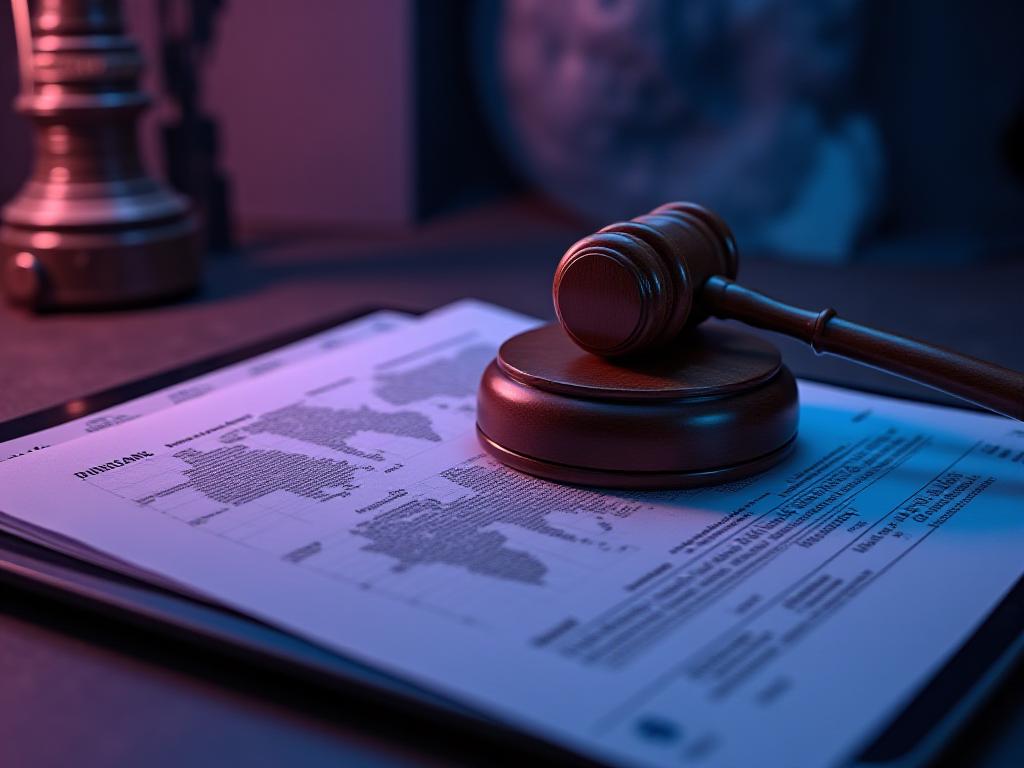 Legal documentation and logistics gavel